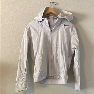 Nike White Utility Jacket Modern Minimalist Design